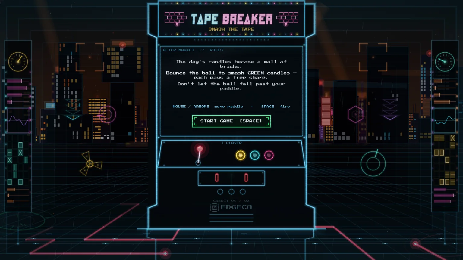 DOJI RUN after-market arcade cabinet